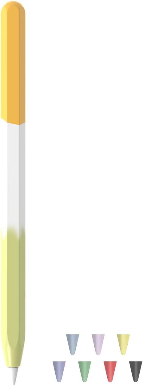 LOVE MEI 1st Silicone Sleeve Case for Apple Pencil Generation Holder Protective Skin Cover case for iPad, Mix Colours