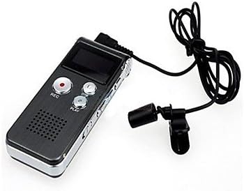 All U Want 8GB 650Hr MP3 Steel Digital Voice Recorder Dictaphone Player Telephone Recording -Gray