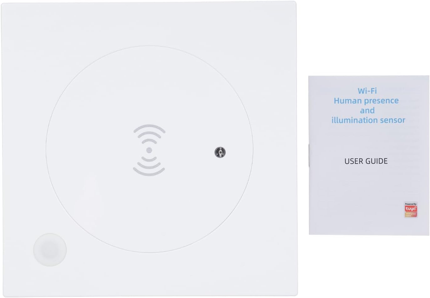 LUCKDANO 24GHz 6-Meter 3) Human Presence Sensor, Motion Detector, No Hub Required, Direct WiFi Connection for Easy