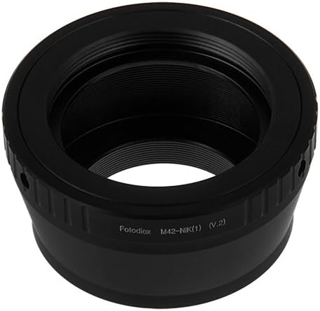 Fotodiox 2), M42 (42mm x1 1-Series V1, J1 Lens Mount Adapter (Type Thread Screw) Lens to Nikon Camera, fits Nikon