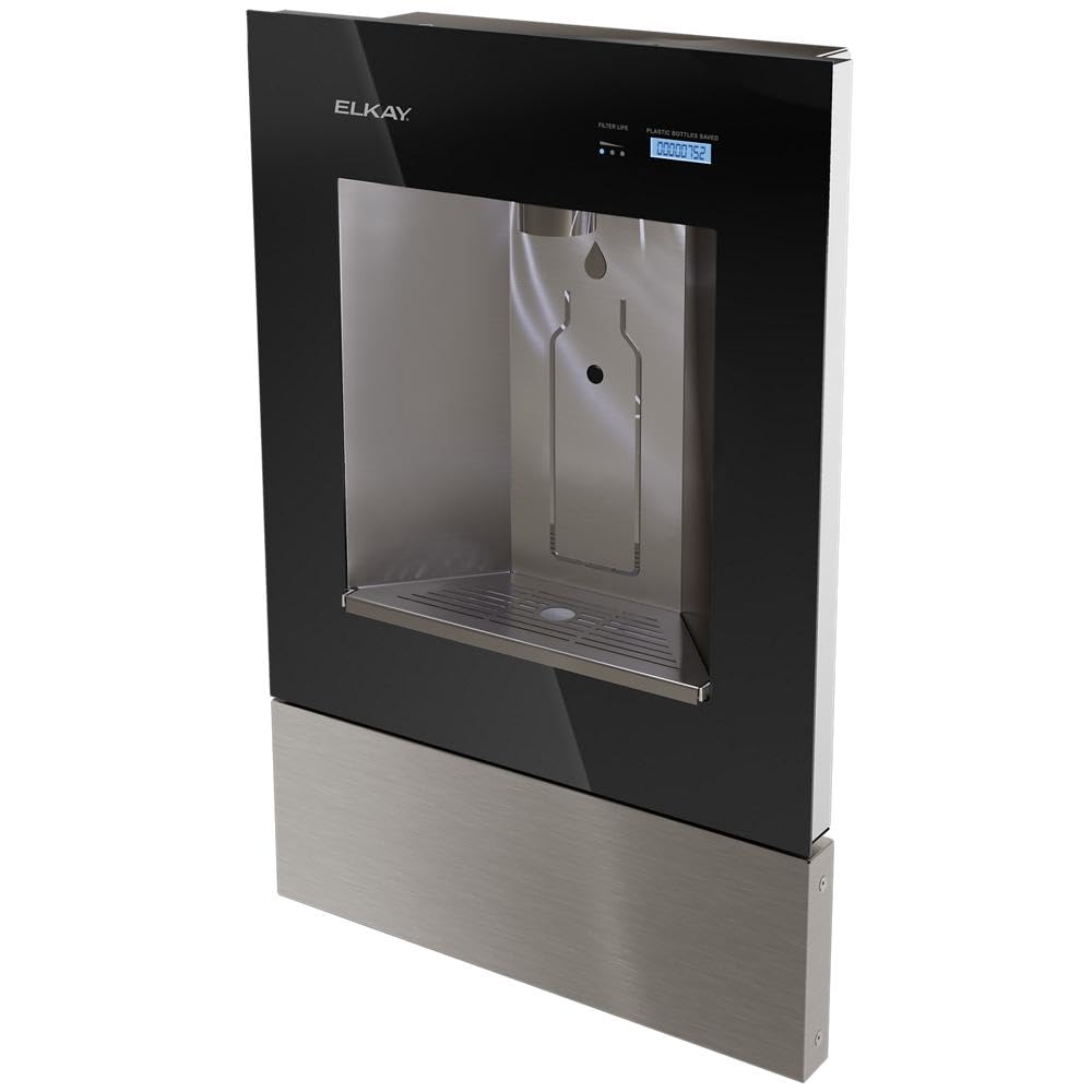 Elkay ezH2O Liv Built-in Filtered Water Dispenser, Non-refrigerated, Midnight
