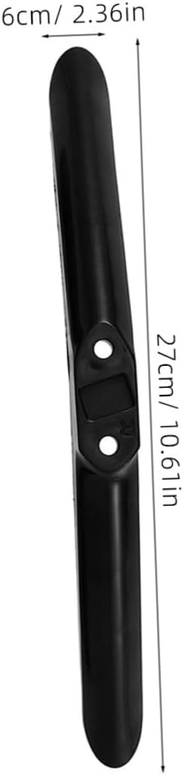 TOMETURE 55 Inch Tv Stand Legs with Screws for Tvs, Stable Black Plastic Tabletop Television Support Feet, Heavy Duty