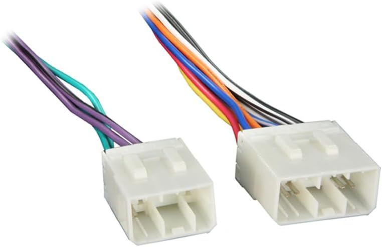 Metra 70-7901 1990-Up Electronics Wiring Harness for Select Mazda Vehicles, Multi Color
