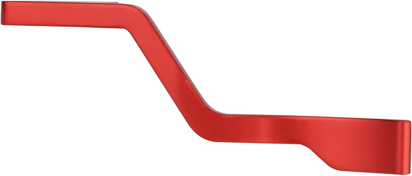 Red Thumb Up Hand Grip for Nikon Z fc Mirrorless Camera - Metal Hot Shoe Support