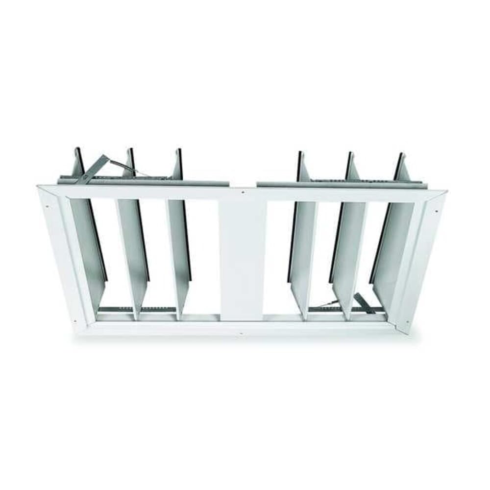 30 in Whole House Fan Economy Ceiling Truss Shutter/Ceiling Shutter