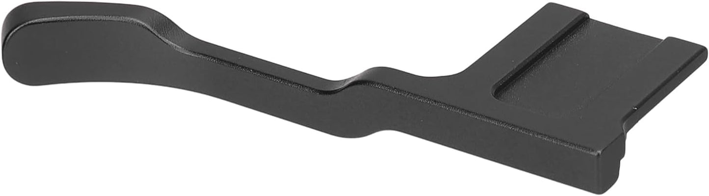 RASTKY GFX-50R Camera Thumb Up Grip Aluminum Alloy Metal Support with Hot Shoe Cover for Mirrorless Camera (Black)