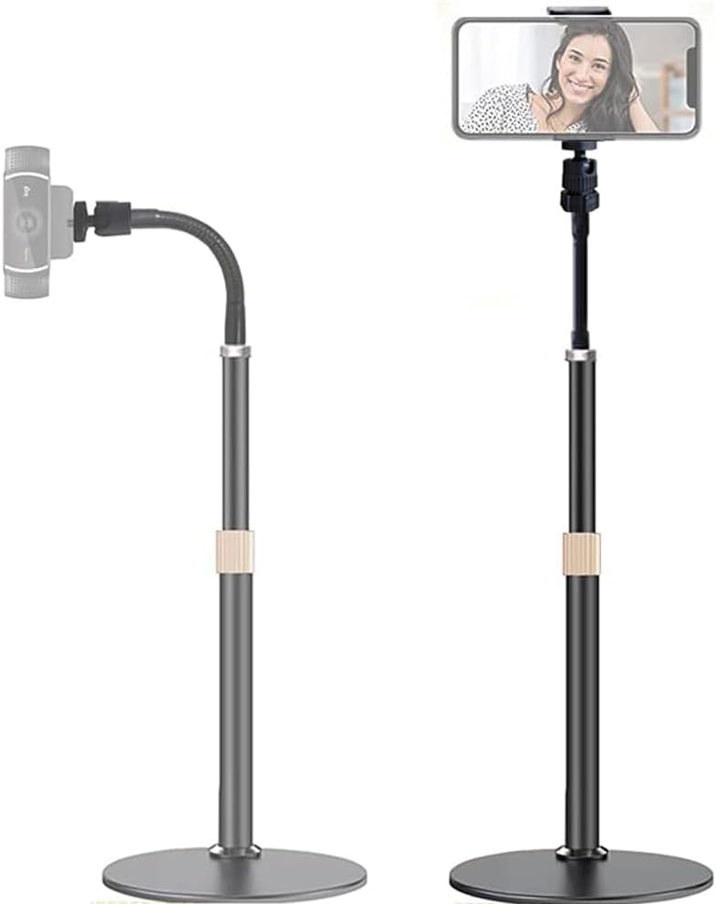 Etubby C922 C930e C920S C920 C615, (1/4" Webcam Stand Phone Holder [Extension-Type] Desktop Stand Flexible Gooseneck