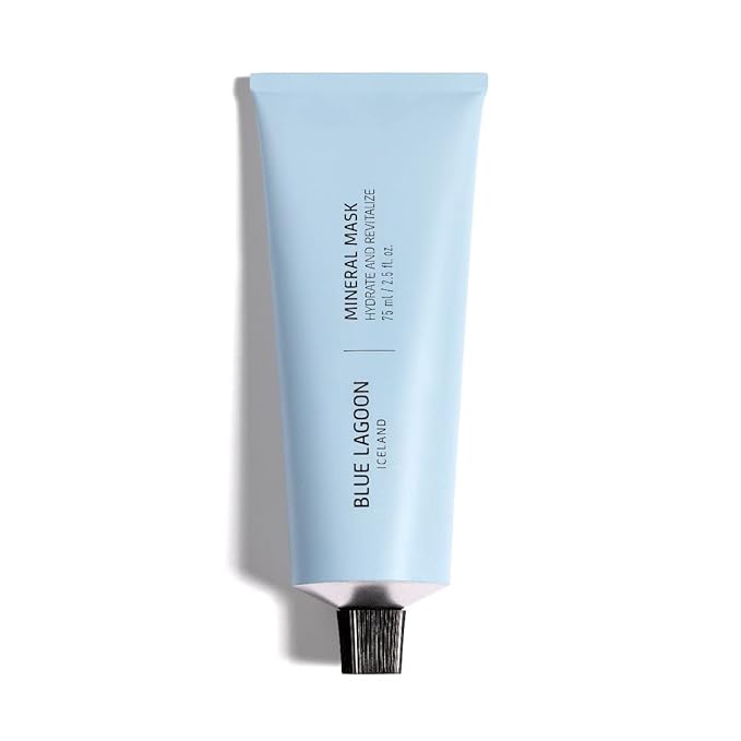 Blue Lagoon Hydrating Overnight Mineral Face Mask, Lightweight Gel Mask For Intense Hydration & Boosts Skin?™s Moisture Level, Use for Overnight Hydration Treatment, 2.5 oz