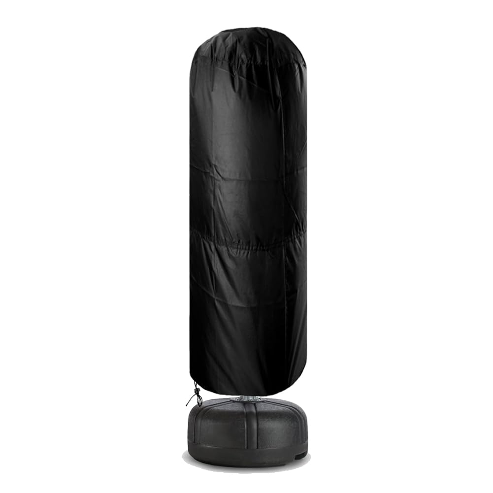 COOSOO Punching Bag Cover Outdoor Standing Boxing Bag Cover Waterproof Freestanding Punching Bag Protective Cover Free Standing Boxing Bag Cover (24" Dx68 H)