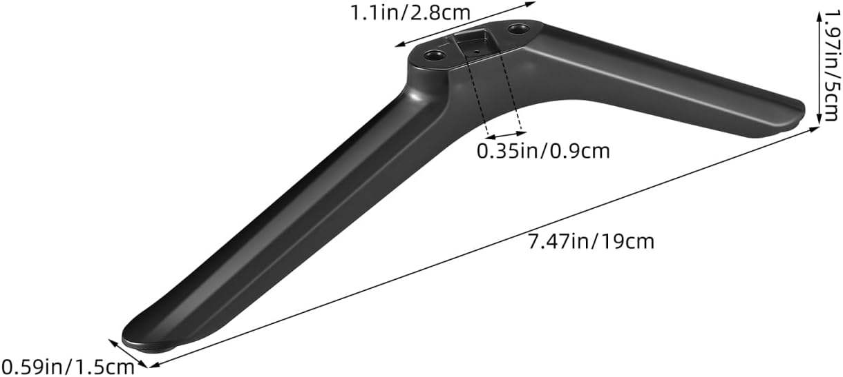 32 Inch BESTYASH Universal Tv Stand Legs with Screws Replacement Tv Feet Base Stand Mount for Smart Tvs Tabletop Use