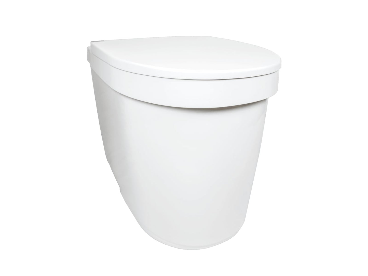 Separett Tiny Self-Contained Urine-Separating Compost Toilet | Built-in Urine Container with Emptying Sensor | No Additives or Mixing Needed | for Vans, RVs, Cabins, and Boats