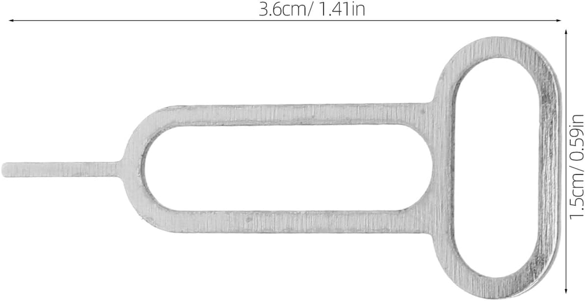 300pcs Set Gadpiparty Universal Sim Ejector Tool Pin with Mobile Phone Card Removal Needles, Sim Card Tray Extractor