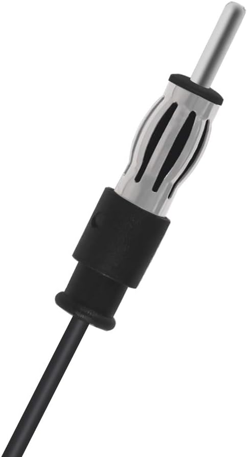 DORHEA Radio Antenna Car FM Stereo Electronic Universal Booster Antenna DIN Plug Adhesive Patch Hidden Windshield