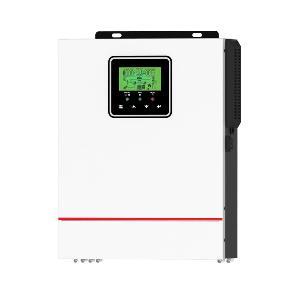 Y&H 1000W Solar Hybrid Inverter DC12V to AC230V, Off-Grid Pure Sine Wave Inverter with 40A MPPT Solar Charger Max PV 600W DC150V Input,fit for 12V Lead-Acid/Lithium Battery
