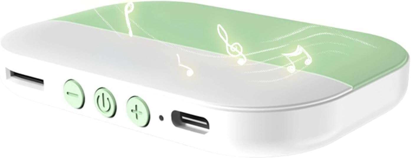 Generic 600mAh Portable Sleep Speaker - Bone Conduction Under Pillow Audio, Durable Power Bank Capacity, Discreet