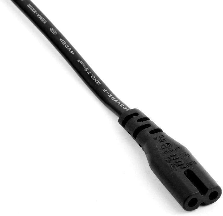 FitPow PBAR1US1BLK AC in Power Cord Outlet Socket Cable Plug Lead for Sonos Playbar Soundbar Wireless Speaker TV Sound