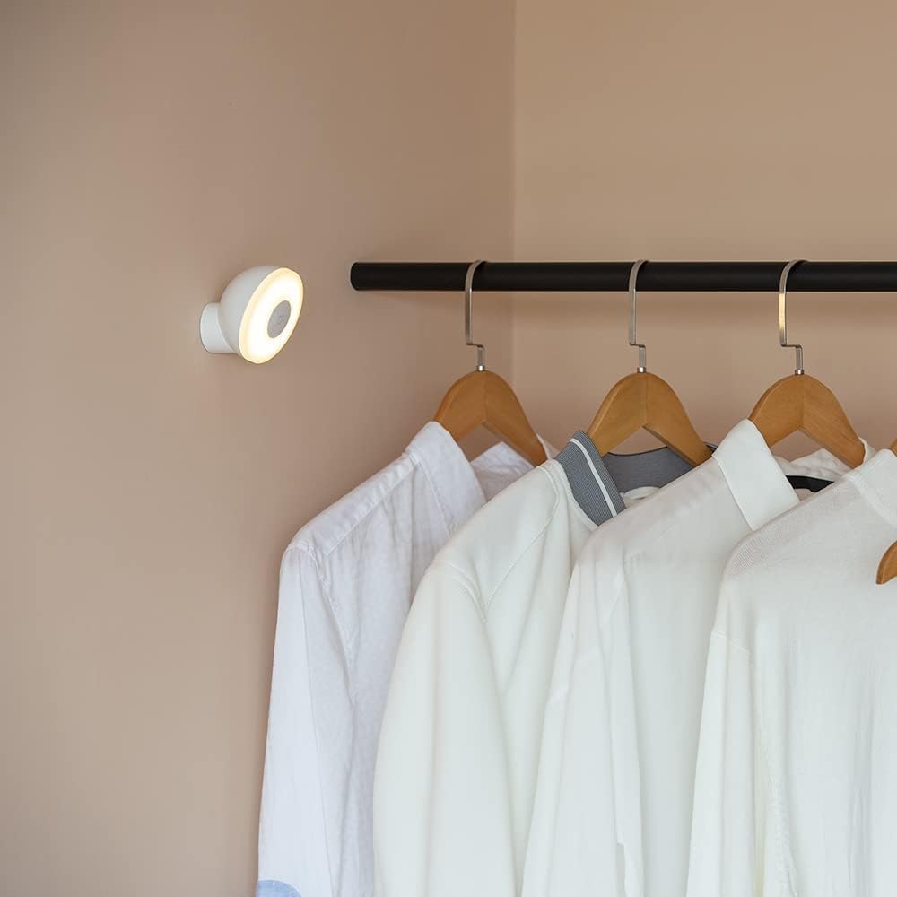 2 2800K 3 2-Pack) XIAOMI MI Motion Activated Night Light - Bluetooth, Warm Yellow Light, No Visible Flicker, No Harmful