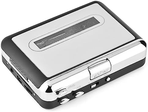 Cassette MP3 USB Tape to Converter, Audio Music Player with Headphones