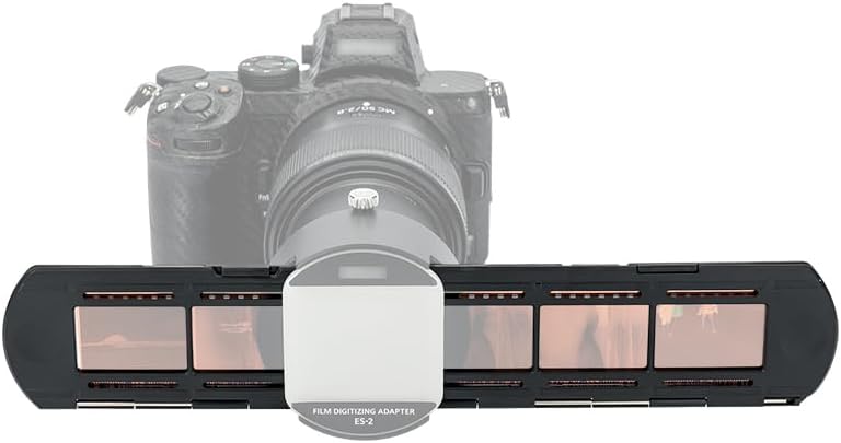 JJC 35mm 6 Set Negative Film Holder Mounts for Compatible with Film Scanners Copying Equipment, Holds Negative Frames