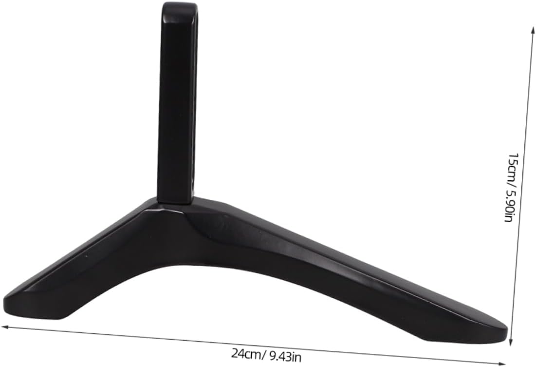 Garneck 1pair Heavy Duty No-Drill Tv Stand Mount Stable Base Height for Living Room Bedroom and Hotel Tv Tabletop