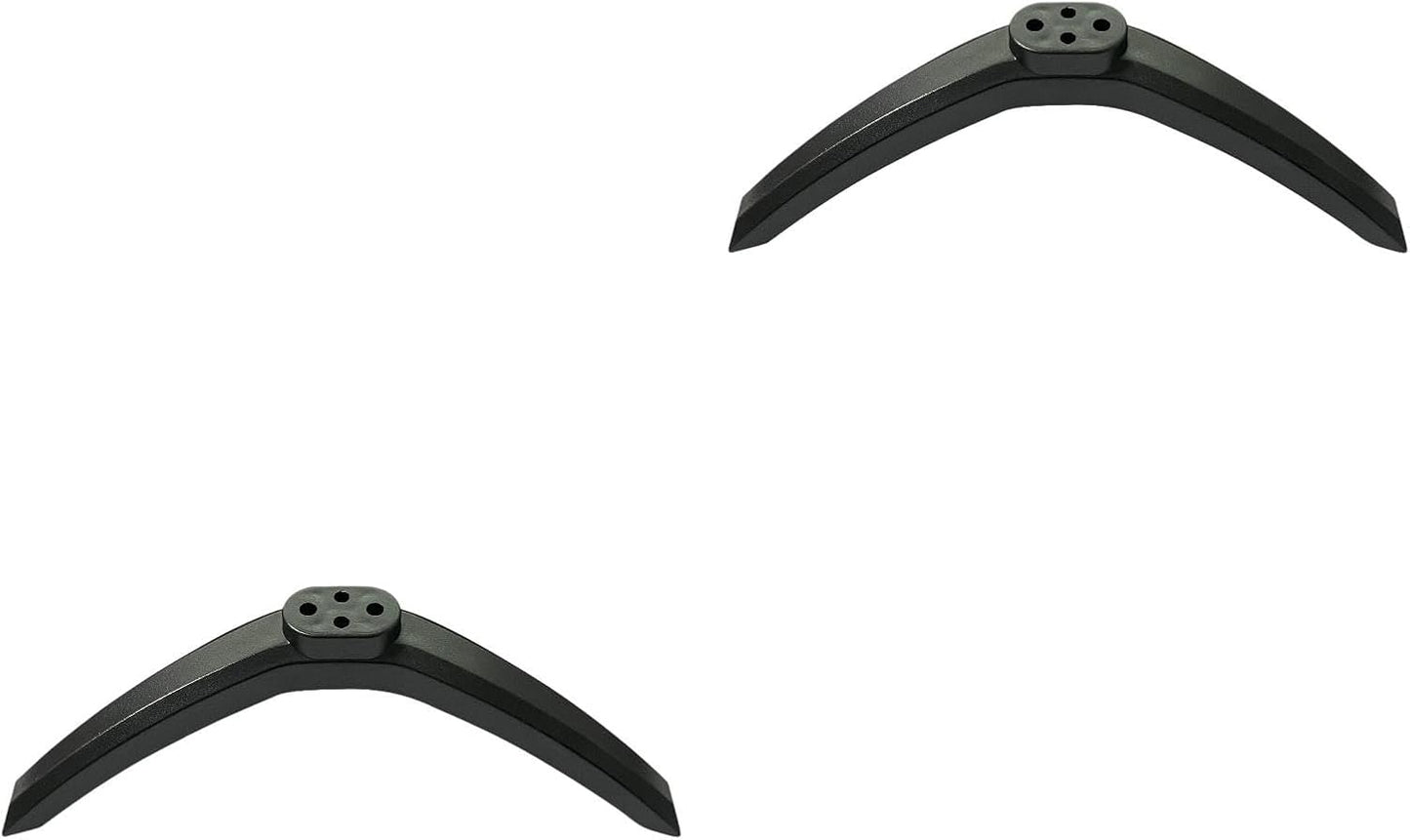 Moyeetings 2Pcs Set 43 Inch TV Feet Base Replacement Anti-Slip with Screws Easy Installation Lightweight TV Accessories