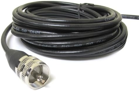 16.4 RG-58U PL-259 3.54 30 mm 30.8 lb ExpertPower NMO Magnetic Antenna Mount Base with ft Coax & Connector Base