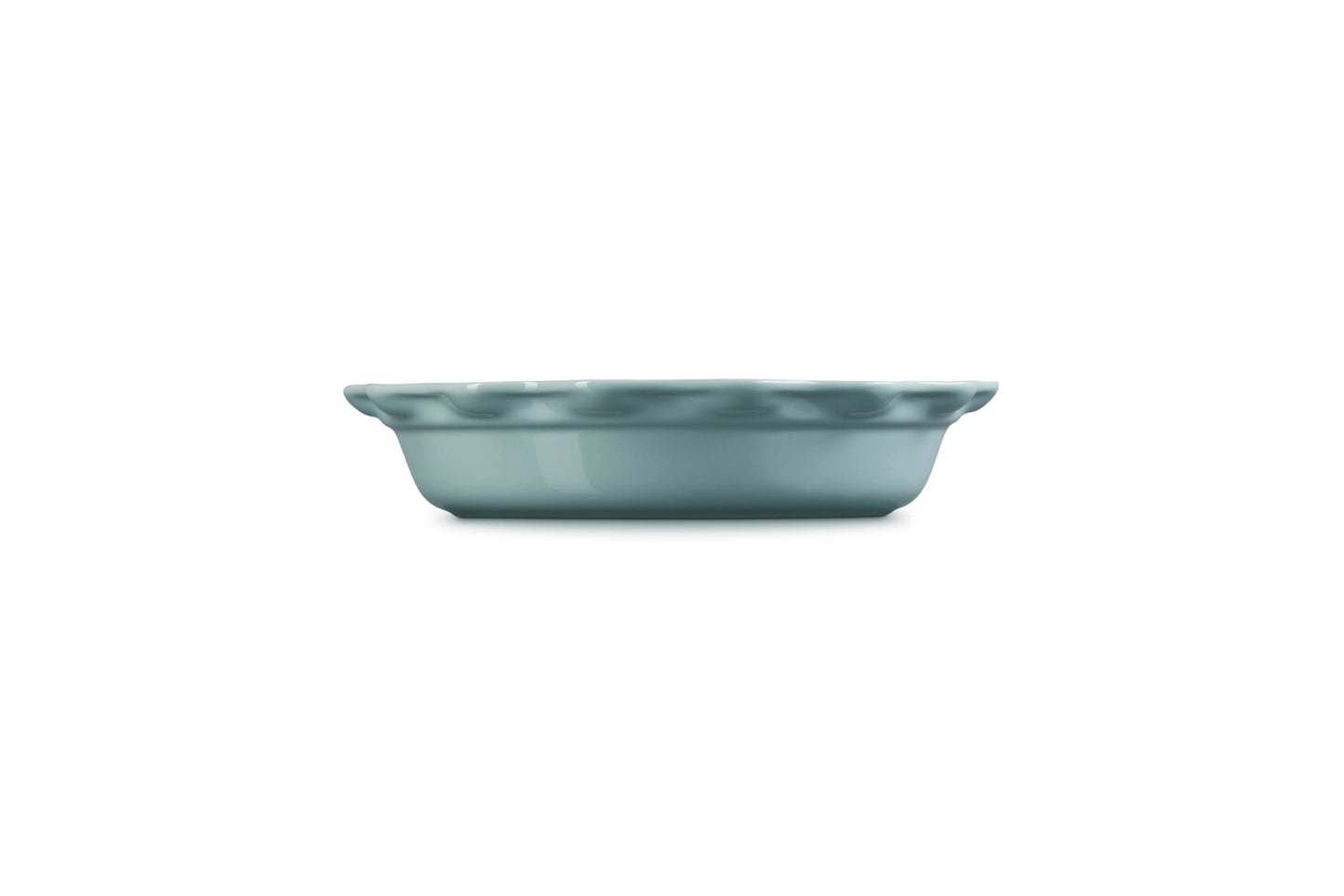 Le Creuset Stoneware Pie Dish, 9", Sea Salt