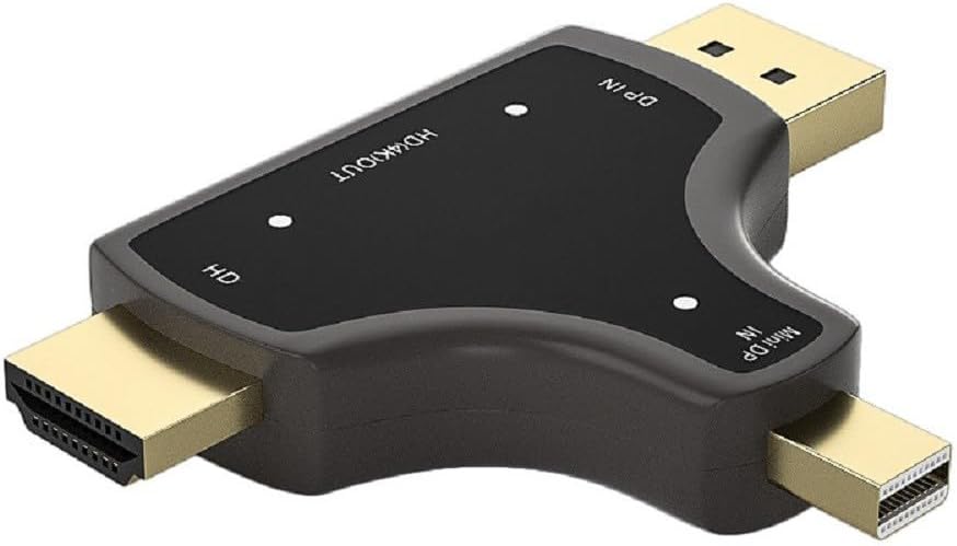 suckoo 3 1 4K30HZ 1920@1080P Replacement DP HDMI Mini Displayport to HDMI Cable Converter in Compatible Mac Laptop Host