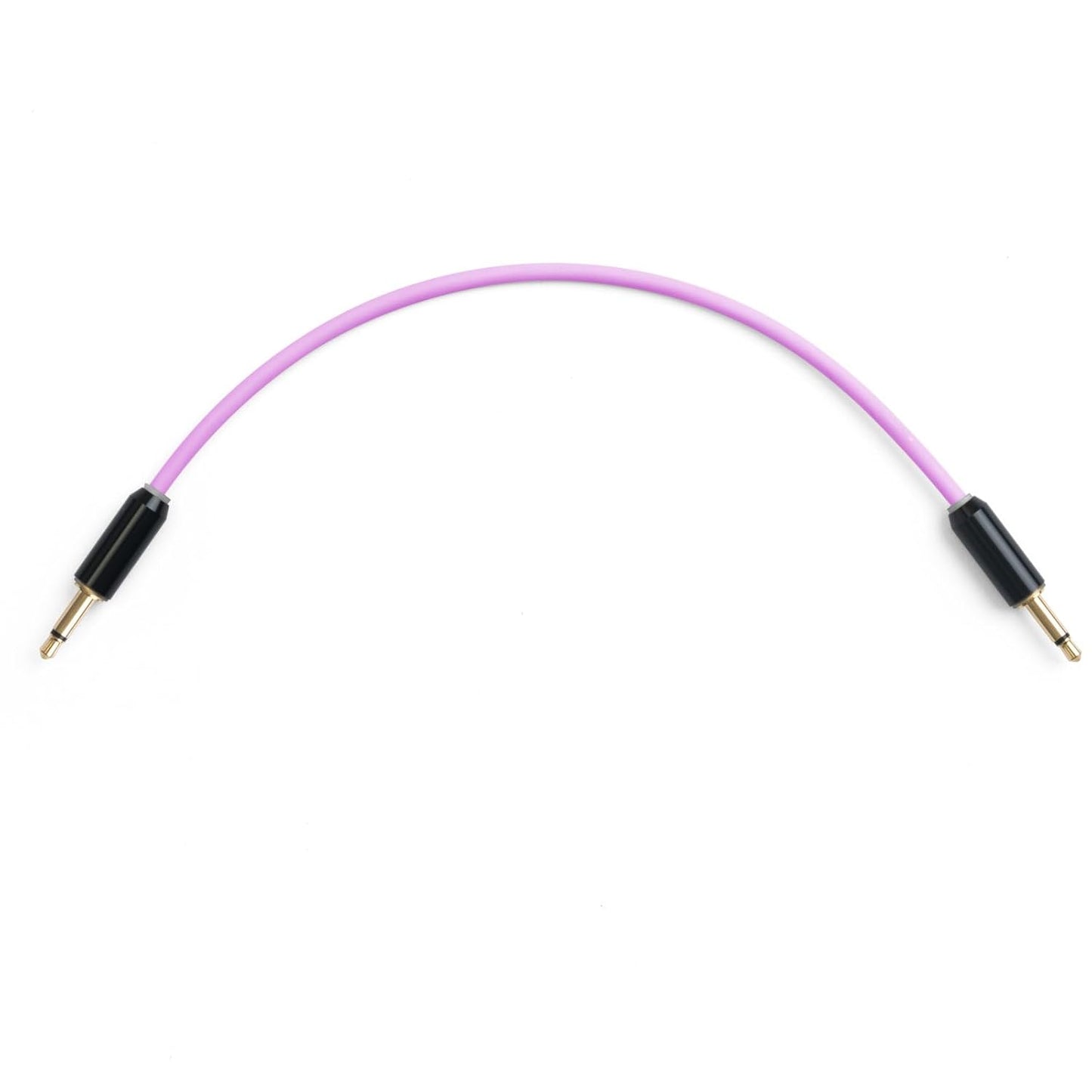 MyVolts 2-Pack, 15cm, Candycords Halo LED Patch Cables Straight mini Mono Jack to Straight mini Mono Jack, Jellybean