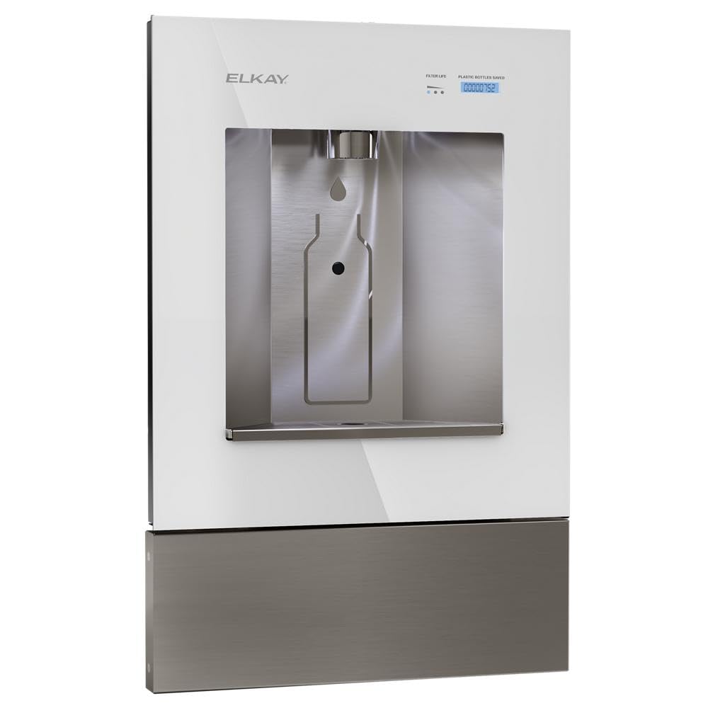 Elkay ezH2O Liv Built-in Filtered Water Dispenser, Non-refrigerated, Aspen White
