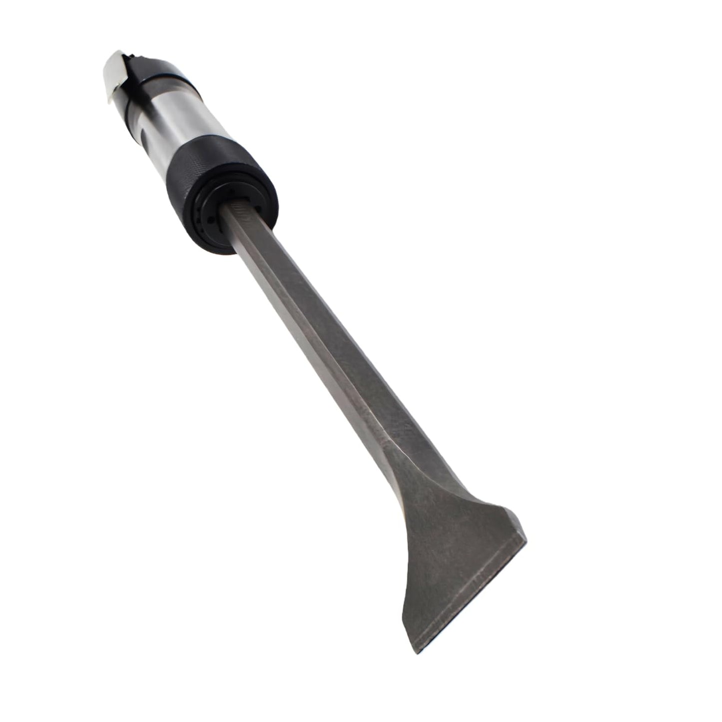 Pneumatic Chipper Hammer Air Flux Straight Shovel Chisel For Rust Removal Demolition Auto Body Work Concrete Demolition Weld Slag Removal Masonry Surface Prep With Extended Chisel Diameter 12mm 0.47"
