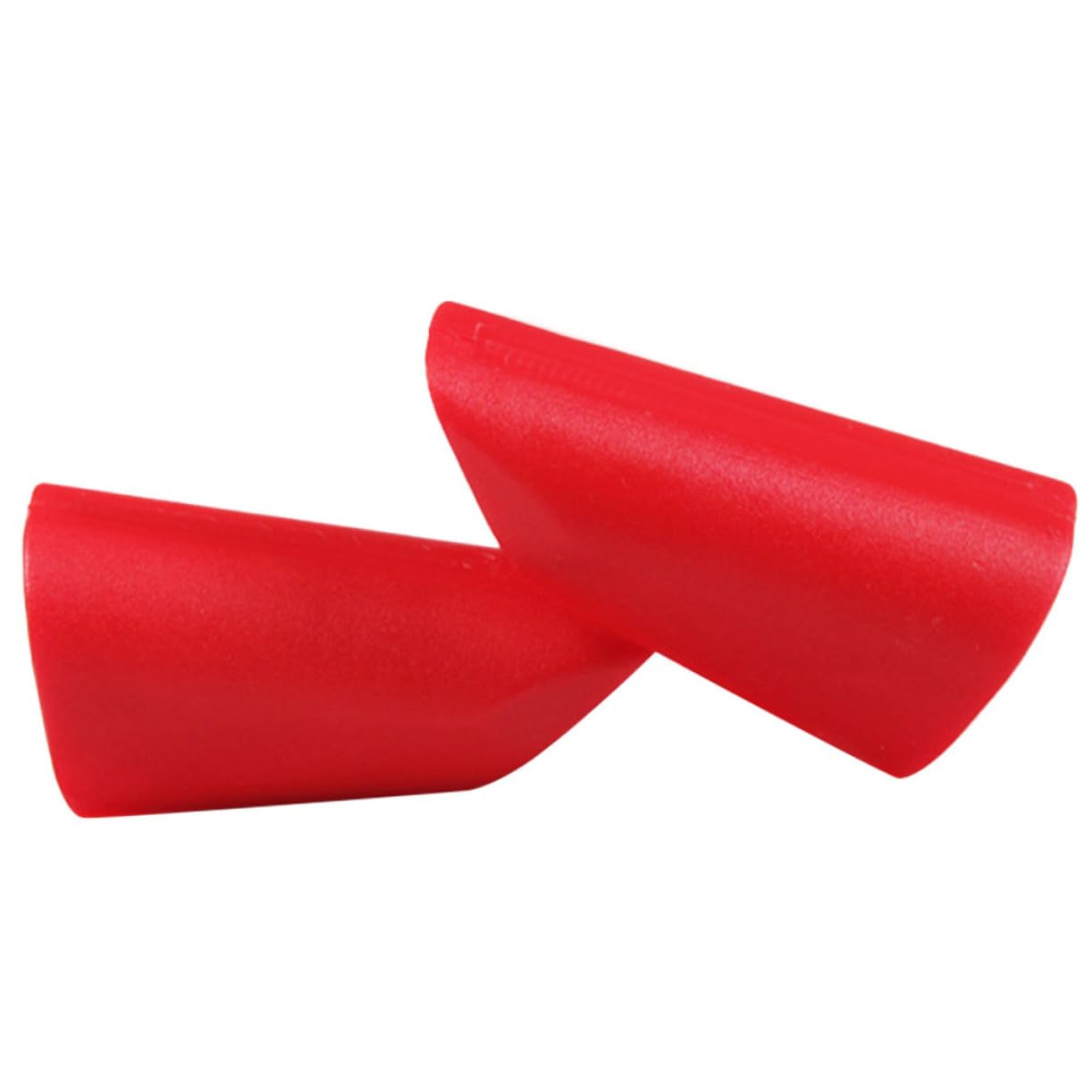 BRIGHTFUFU Non-Skid Barbell Grip Covers 3.11X1.41X1.29In Dumbbell Handle Covers for Weightlifting Safety Stability Fitness Training Equipment
