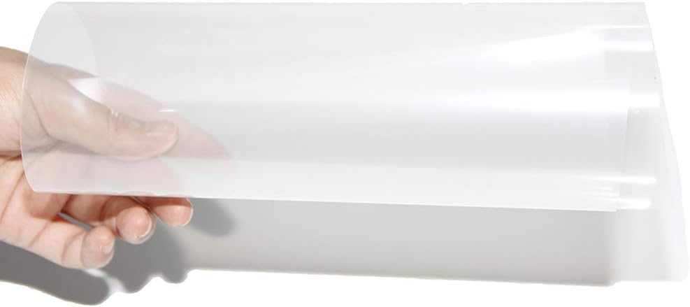 SW 8.3"x11.7" Rear Projector Film Adhesive Holographic Projection Film for Home Cinema and Office Presentation, Clear