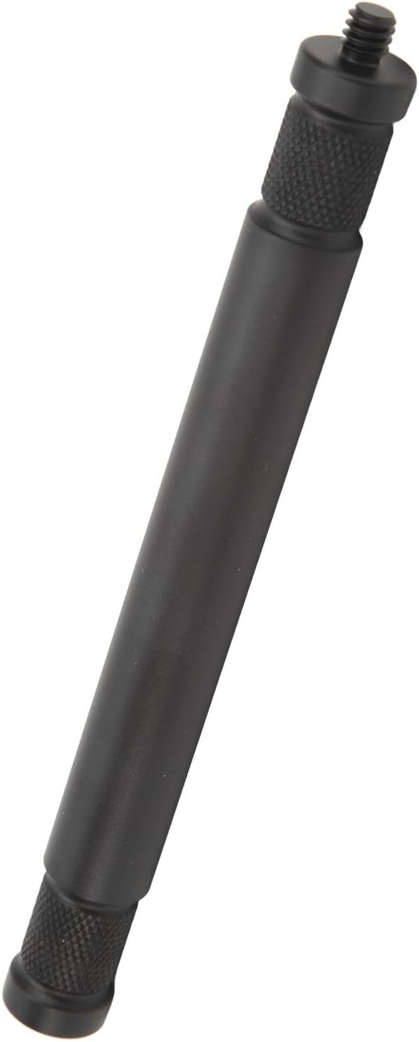 banapoy 15cm 1/4 Inch Selfie Stick, Extension Pole Tripod Extension Rod, Thread Extended Monopod Pole, for SLR Camera