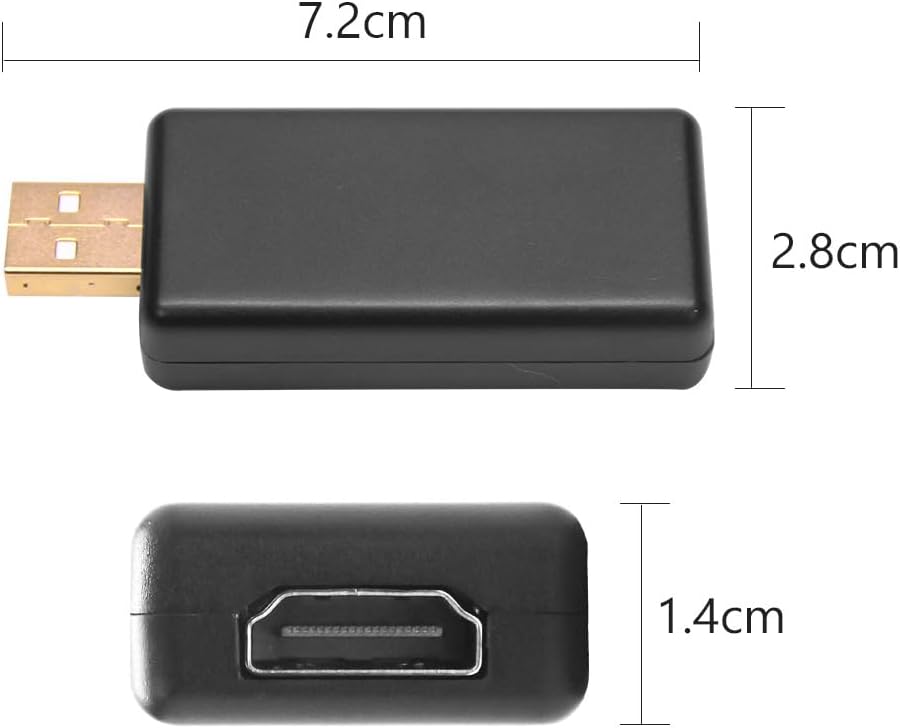 TheCoolCube Android USB Video Output HDMI Out for Car Radio Multimedia Player Roof Headrest Screen HD USB