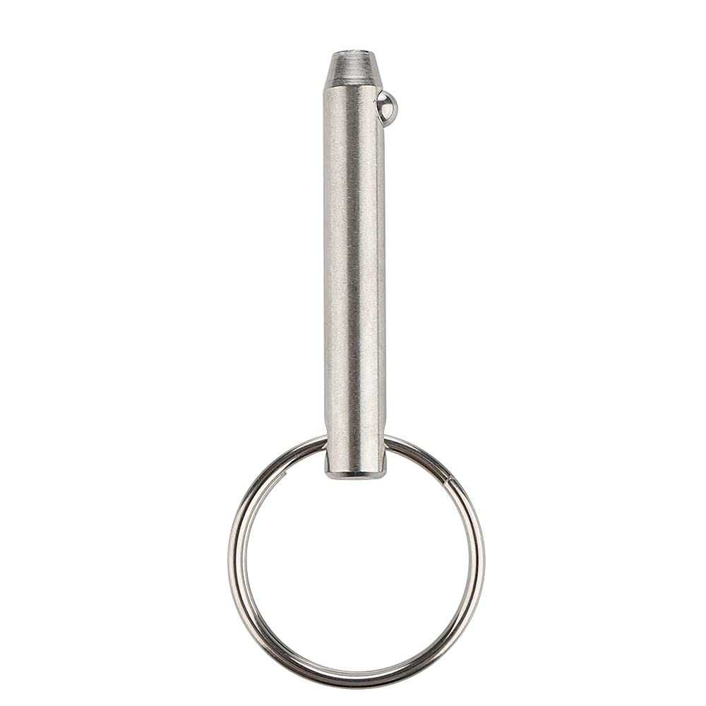 2 Pcs Quick Release Pin, Diameter 5/16"(8mm), Overall Length 2.17"(55mm), Usable Length 1.54"(39mm), Full 316 Stainless Steel, Bimini Top Pin, Marine Hardware