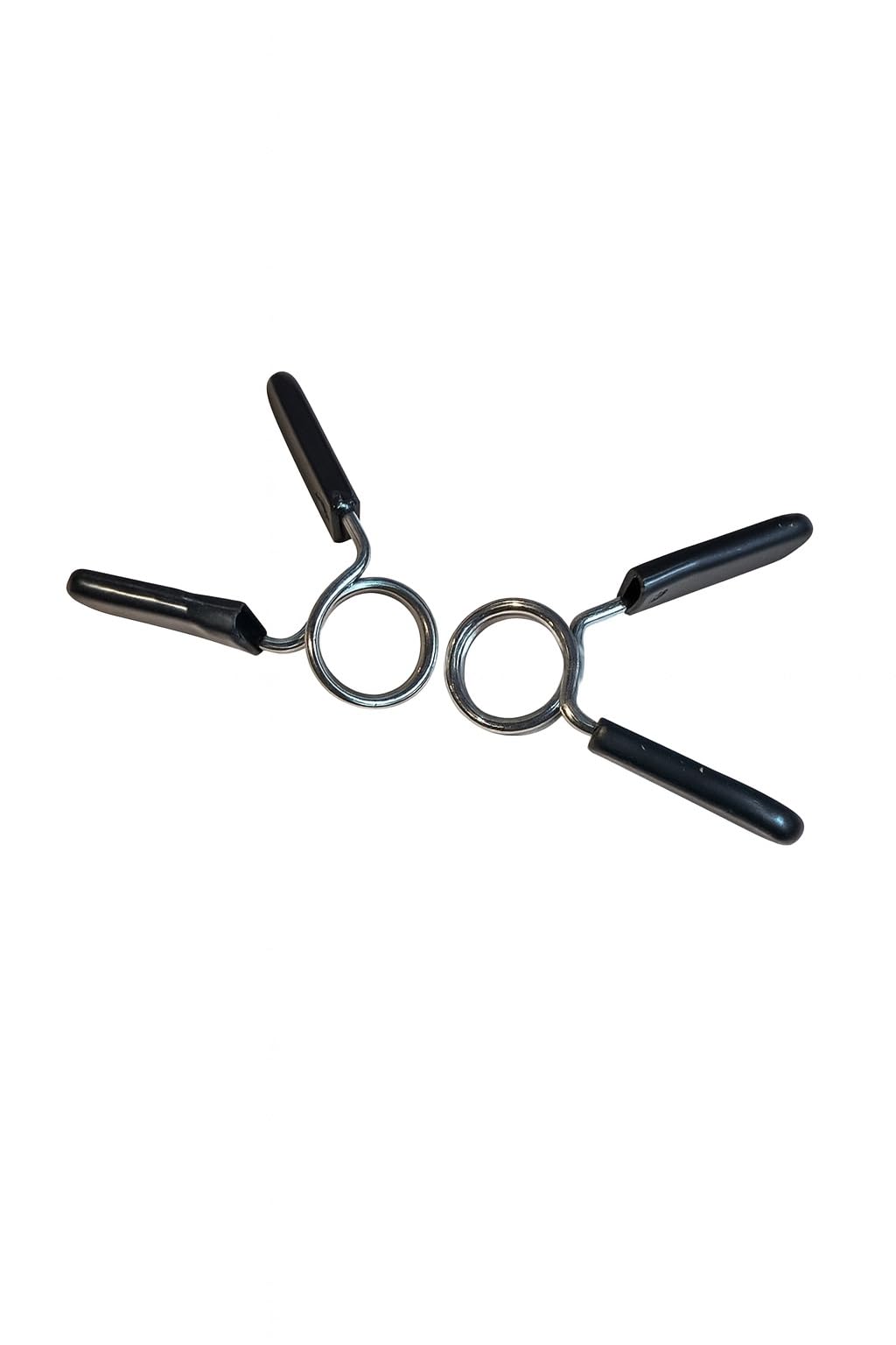 Barbell Collars 1 Inch (Set of 4) – Standard Weight Bar Clamps for Dumbbells & Barbells – Secure Spring Clips for Workout & Fitness Training – 2 Pairs
