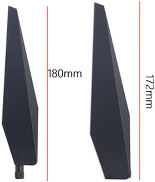 UCCKEYI 4PCS GT-AC5300 SMA Female Dual Frequency Omnidirectional Antenna Compatible with ASUS Router