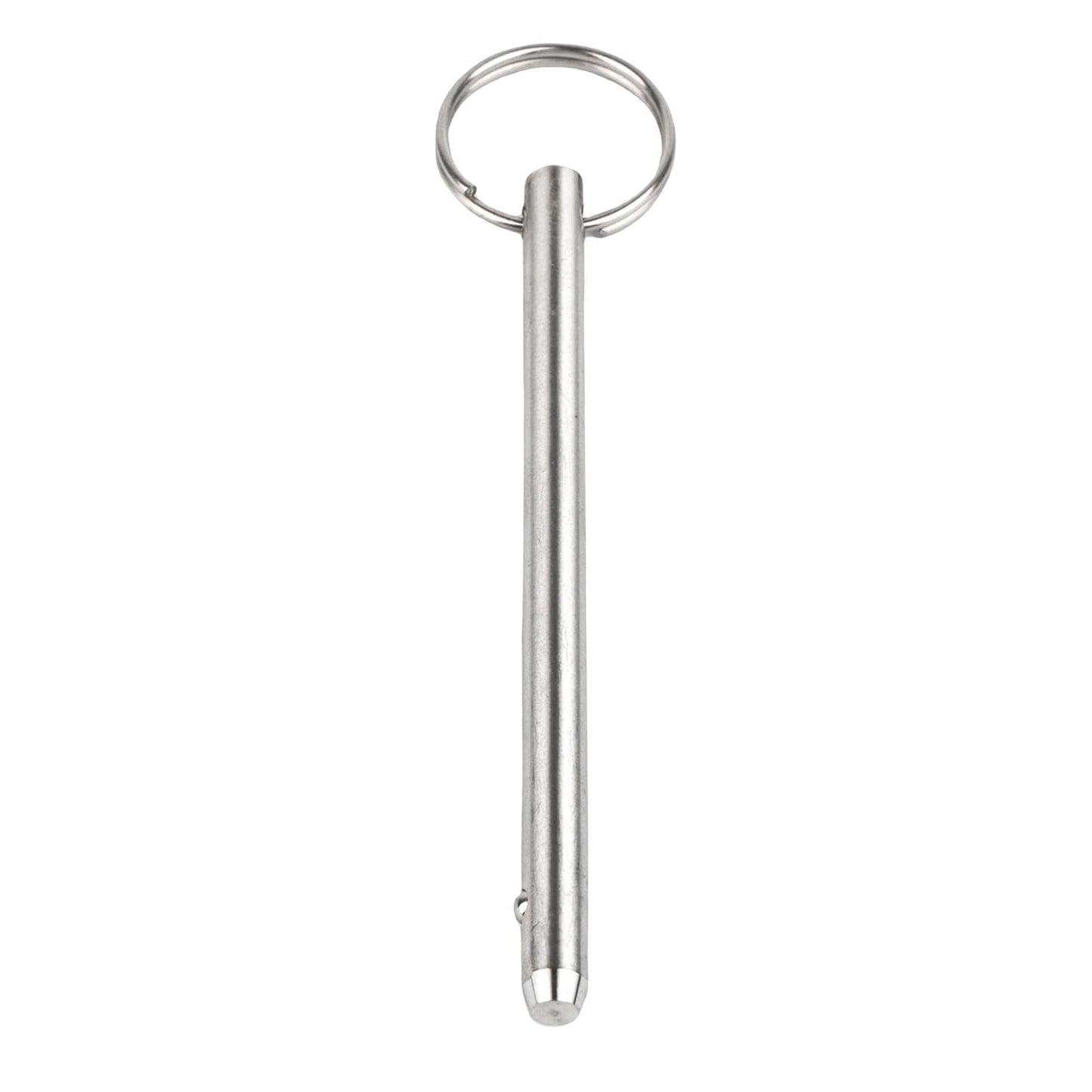 HZJPIN 4 Pack Quick Release Pin, Diameter 1/4"(6.3mm), Overall Length 3.75"(95mm), Usable Length 3"(76mm), Full 316 Stainless Steel, Bimini Top Pin, Marine Hardware