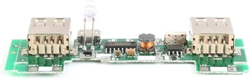 Rakstore 5V 2A 18650 USB Mobile Power Bank Charger Module Lithium Li-ion Battery Charging Board LED Indicator