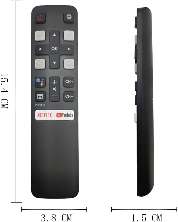 LMZMYTX RC802V Replacement Remote TCL fit for Remote Control TCL for Smart tv