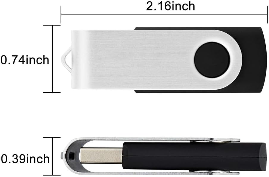 Generic (10Pack 4GB) USB Flash Drive Black