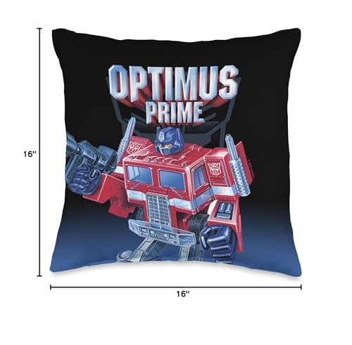 Transformers Optimus Prime Hero Throw Pillow