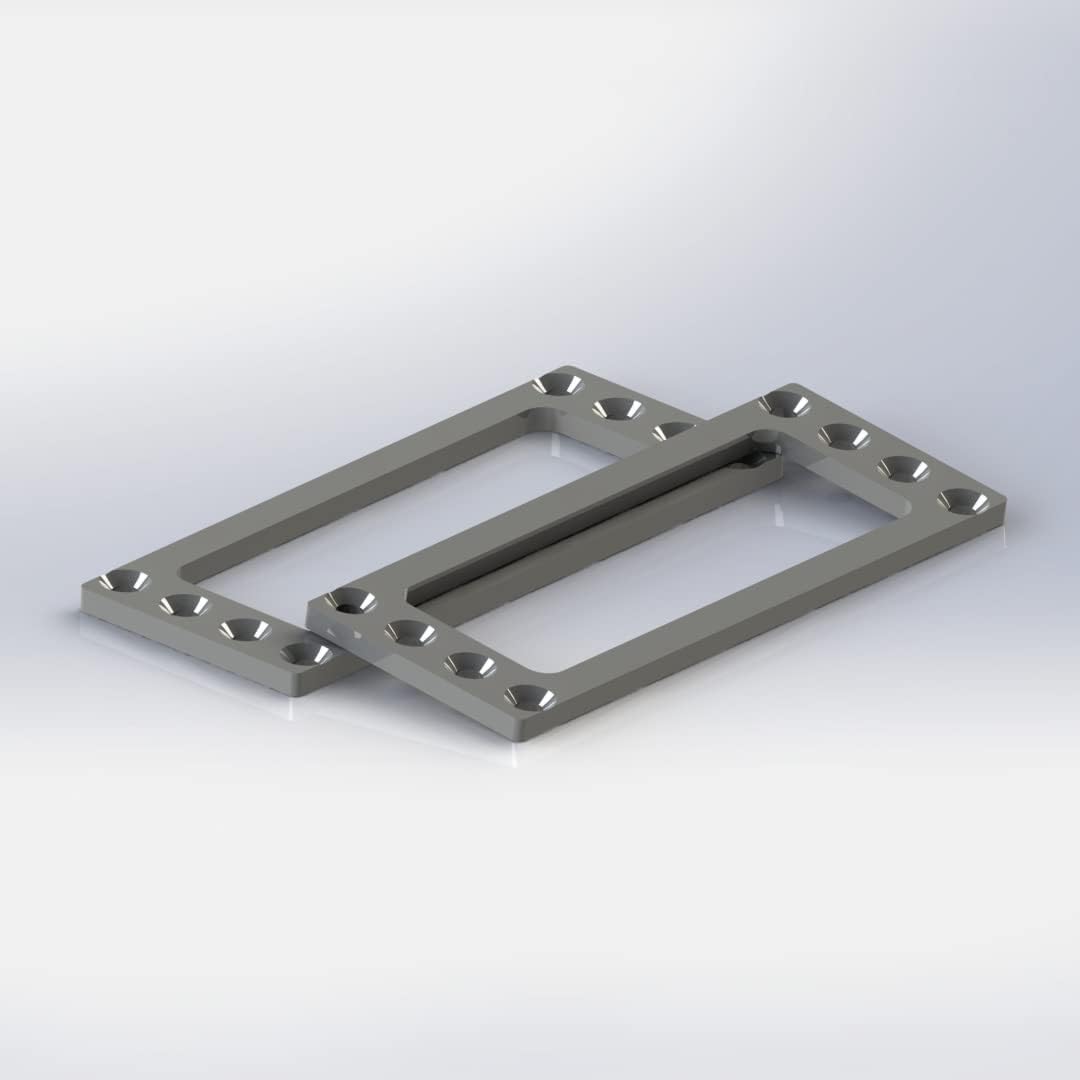 MerainMe 2.5 inch 4-Bay PC SSD HDD Cages Bracket Solid State Drive Frame Multi Layer Box Stacking External HD Cabinet