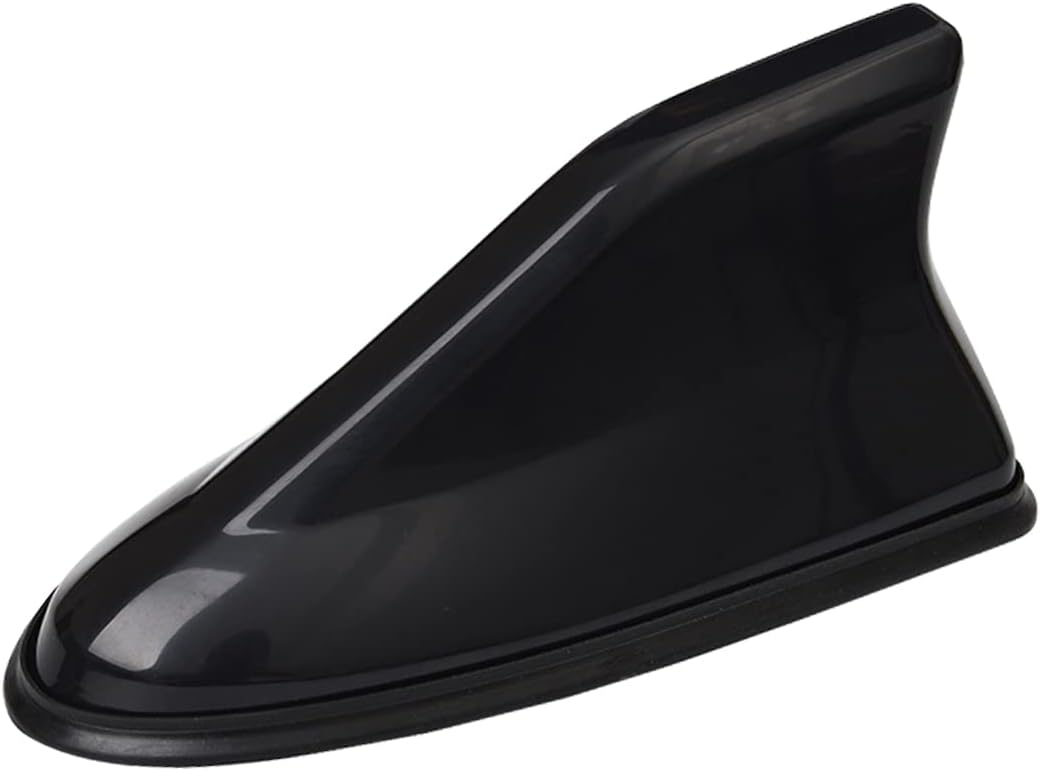 BELOMI Car Shark Fin Antenna Cover, Roof Aerial Base AM/FM Radio Signal for Car SUV Truck, Vehicle Shark Fin Shape
