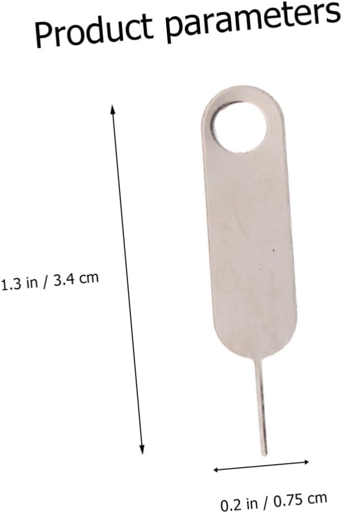 300pcs jojofuny Sim Card Eject Pin Tool Compatible All Mobile Phones and Tablets Premium Removal Needle for Easy Sim