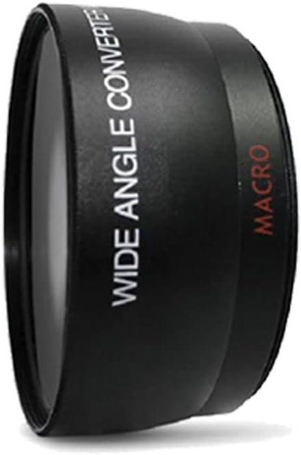 Teds Electronics 49MM 2X HD Multi-Coated Telephoto Lens + Wide Angle Lens + Accessory Kit (Import Model)
