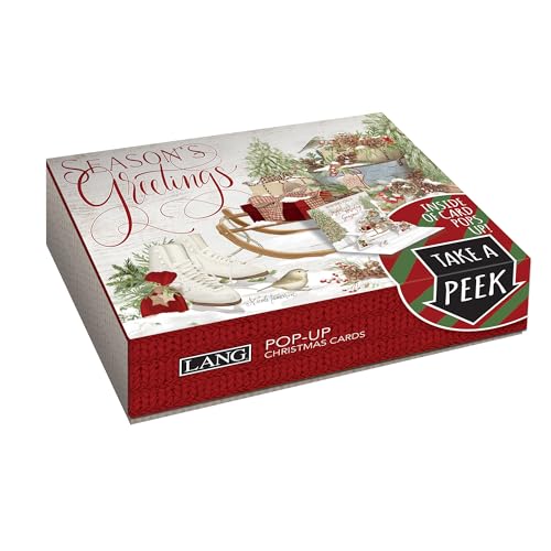 Lang, Snow and Cocoa by Nicole Tamarin Pop-up Christmas Cards