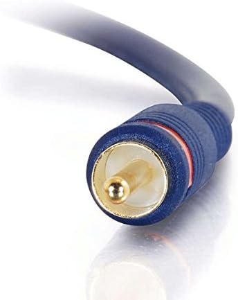 C2G 3 1 Count, C2G 29114 Legrand Velocity S/PDIF Cable, Blue Digital Audio Coax Cable, Foot Digital Audio Cable to Use