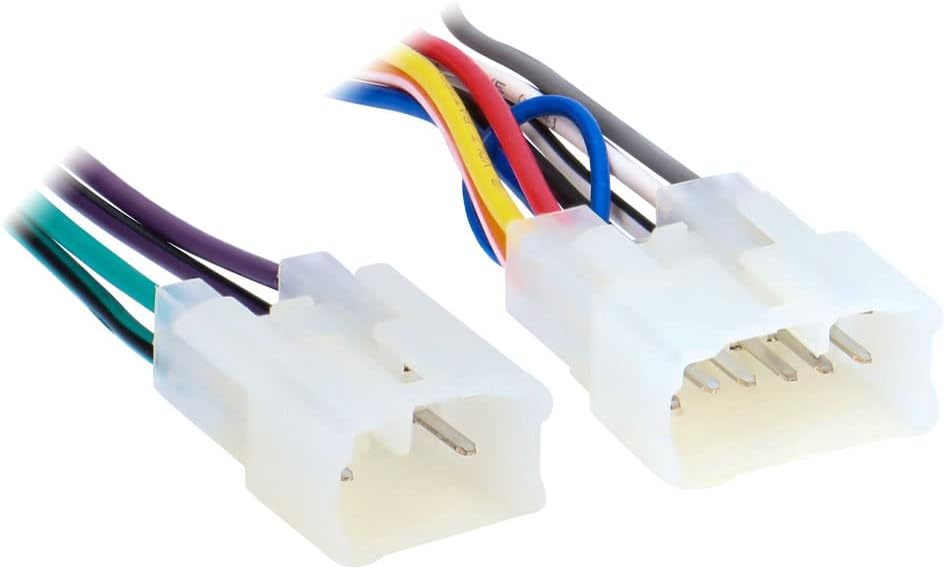 Metra 70-1761 1987-UP 4 (Packaging Radio Wiring Harness Fits Select Toyota Vehicles Power + Speaker May Vary)